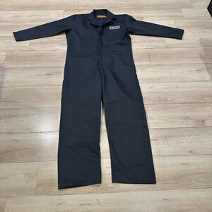 Vintage 80s Delta Air Lines Aircraft Maintenance Employee Jumpsuit 46 Regular